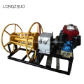 Gas Engine Powered Winch for Wire Rope Pulling